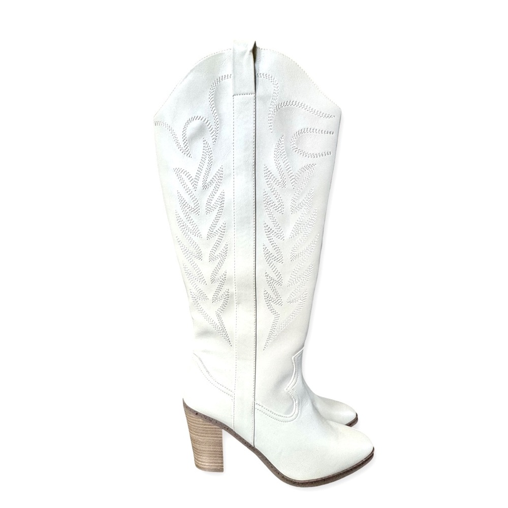 Altered State White Cowboy Boots - Size 10